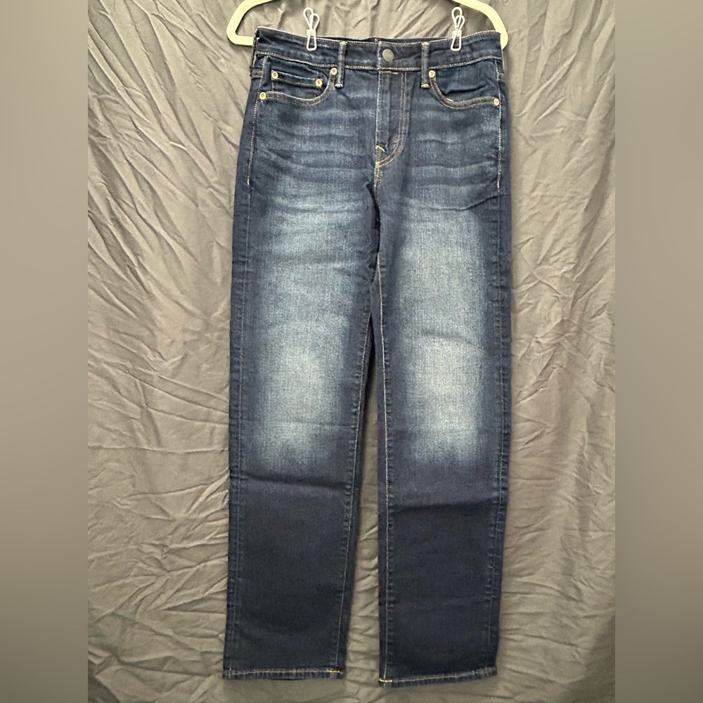 American Eagle Mens Airflex+ Relaxed Straight Jeans
29x32